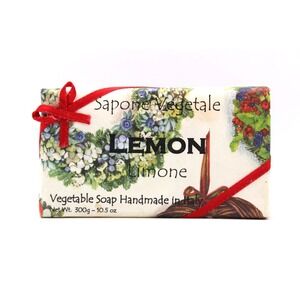 Alchimia Sapone Vegetale Lemon Hand Made in Italy 10.5 oz (300g) New